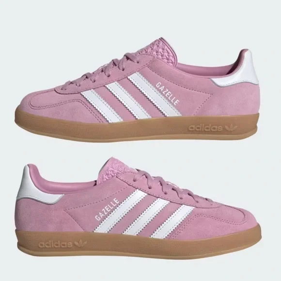 adidas Gazelle Indoor Bliss Lilac / Cloud White / Gum - Picture 6 of 8